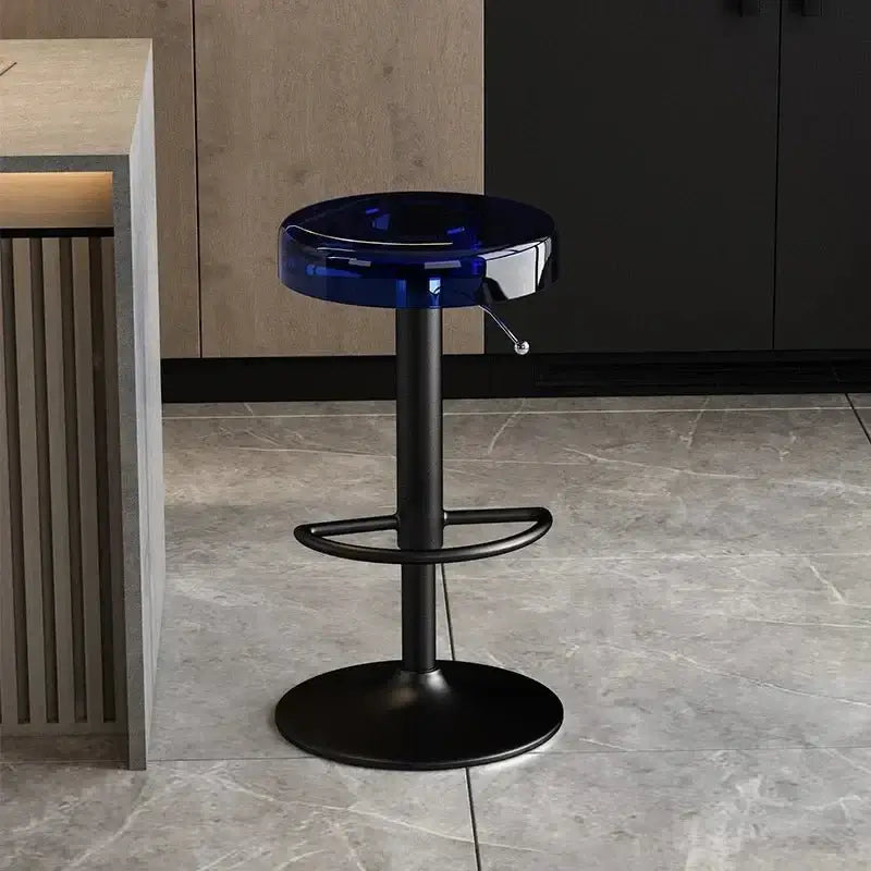Acrylic High-End Kitchen Island Counter bar Stool-MinimalisticDecor.com