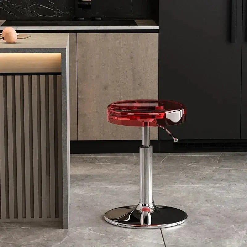Acrylic High-End Kitchen Island Counter bar Stool-MinimalisticDecor.com