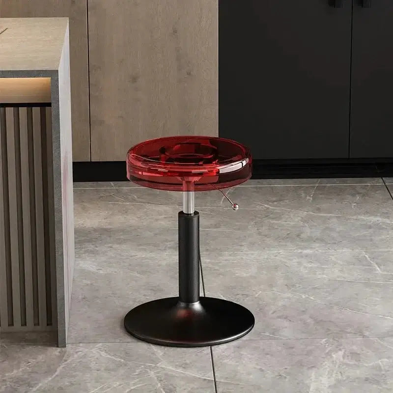Acrylic High-End Kitchen Island Counter bar Stool-MinimalisticDecor.com