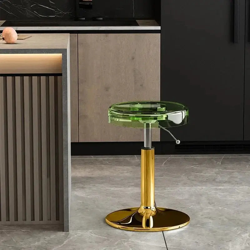 Acrylic High-End Kitchen Island Counter bar Stool-MinimalisticDecor.com