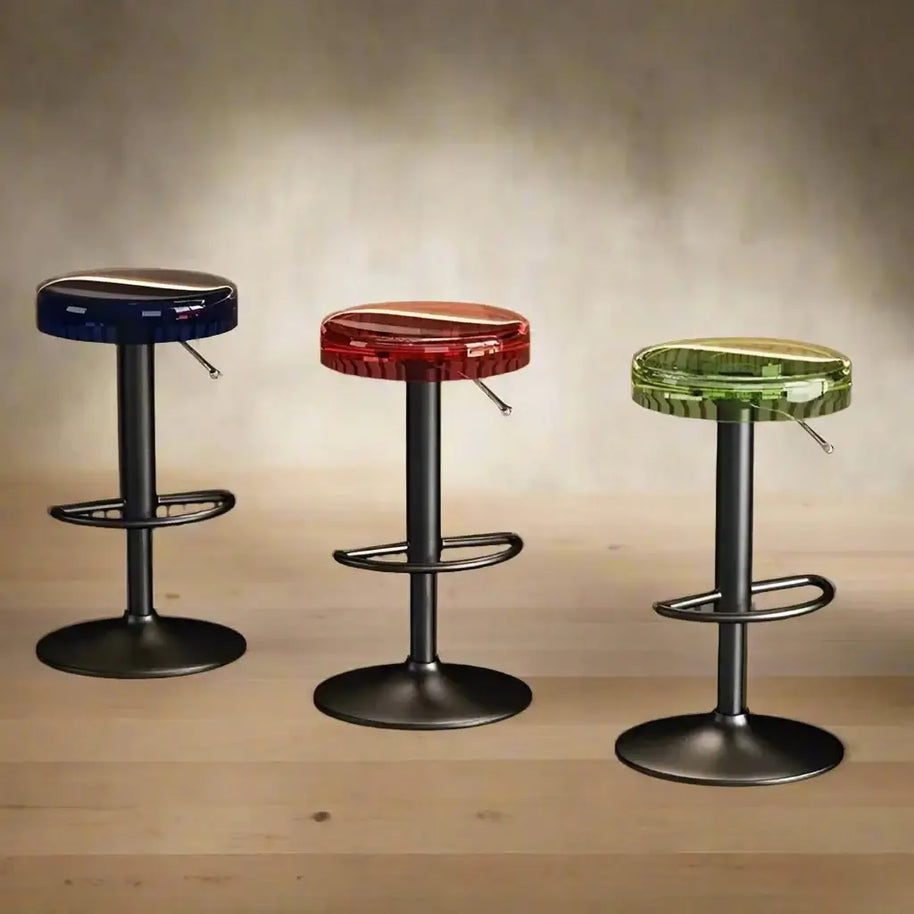 Acrylic High-End Kitchen Island Counter bar Stool-MinimalisticDecor.com