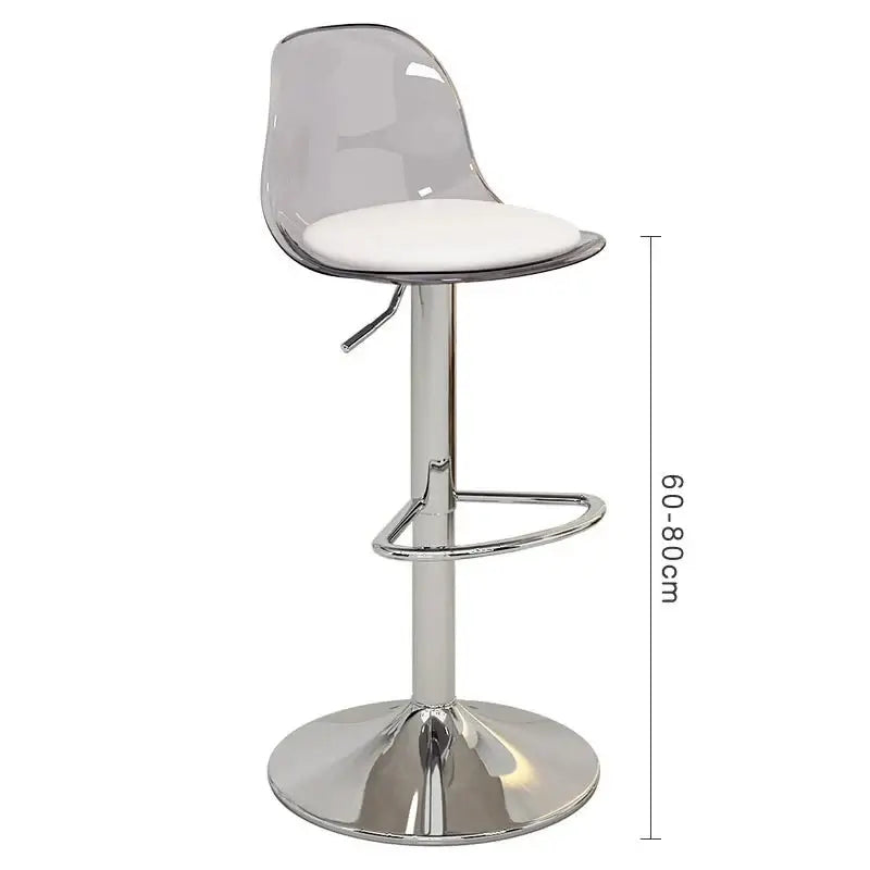 Acrylic Reception Bar Stools for Kitchen Counter-MinimalisticDecor.com