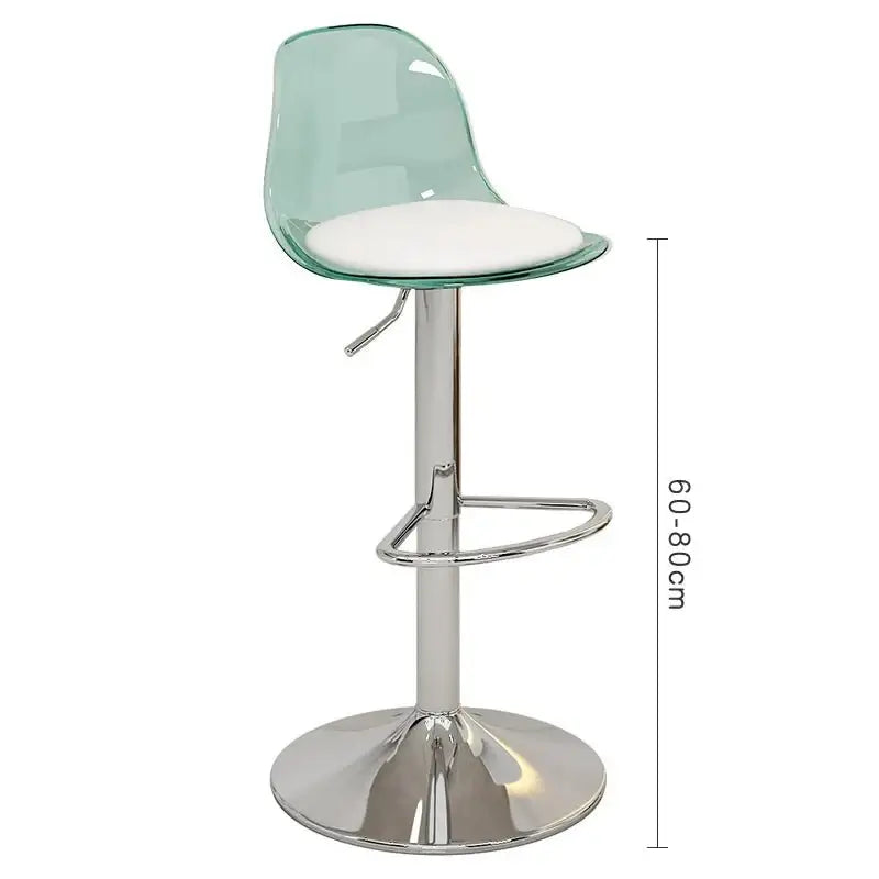 Acrylic Reception Bar Stools for Kitchen Counter-MinimalisticDecor.com