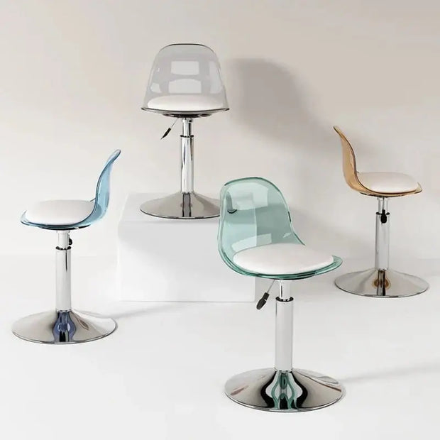 Acrylic Reception Bar Stools for Kitchen Counter-MinimalisticDecor.com