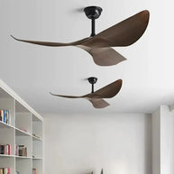 Acrylic Wood Finish Designer Ceiling Fan-MinimalisticDecor.com