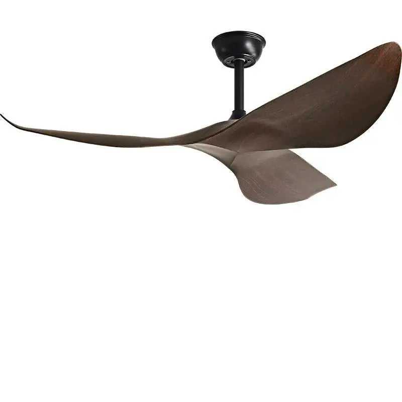 Acrylic Wood Finish Designer Ceiling Fan-MinimalisticDecor.com