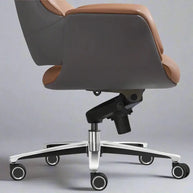 Adjustable Executive Luxury Office Chair – Ergonomic Swivel Leather Chair-MinimalisticDecor.com
