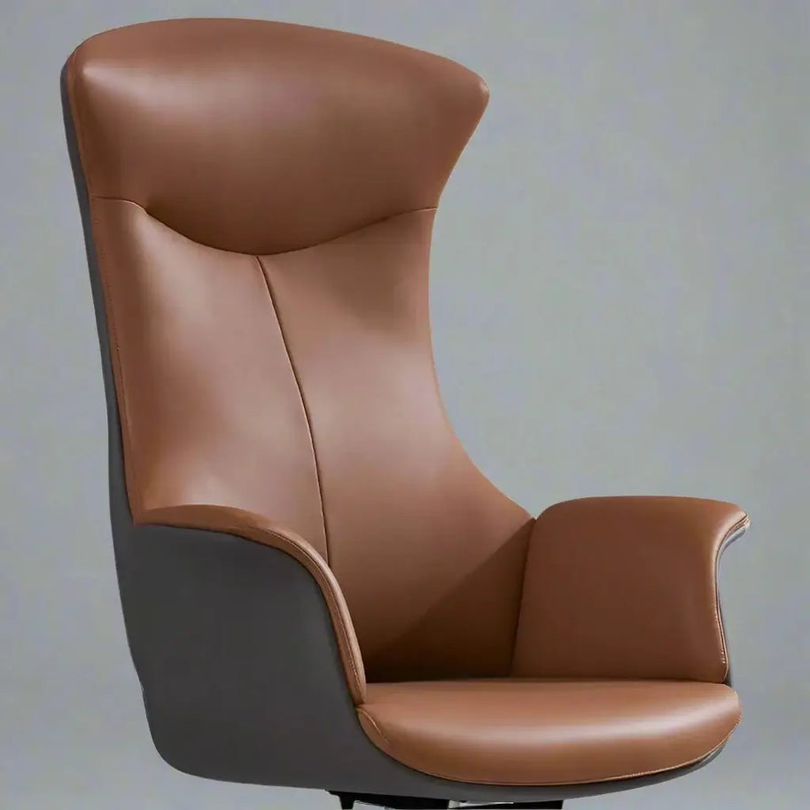 Adjustable Executive Luxury Office Chair – Ergonomic Swivel Leather Chair-MinimalisticDecor.com