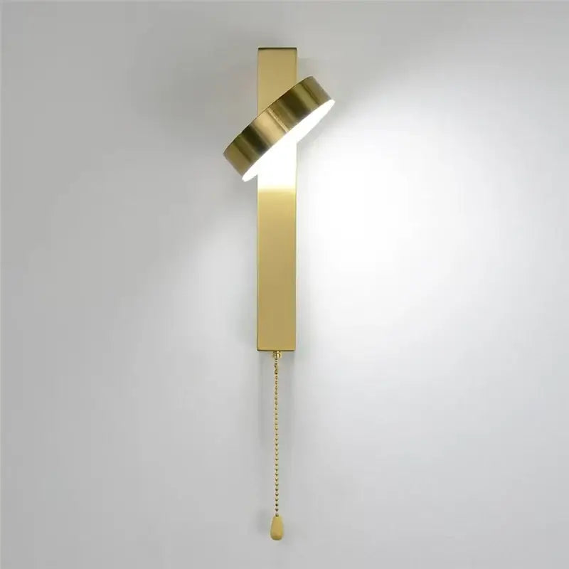 Adjustable LED Wall Reading Lamp with Switch – Modern Metal Wall Light-MinimalisticDecor.com