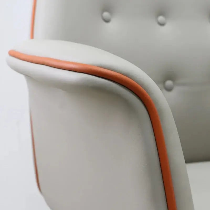 Adjustable Swivel Leather Executive Office Chair – Ergonomic Recliner-MinimalisticDecor.com