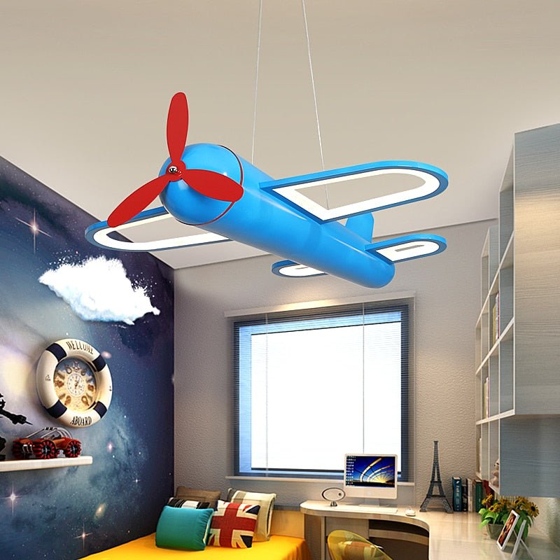 Aeroplane Helicopter Ceiling Light - Aviation-Inspired Decor-MinimalisticDecor.com