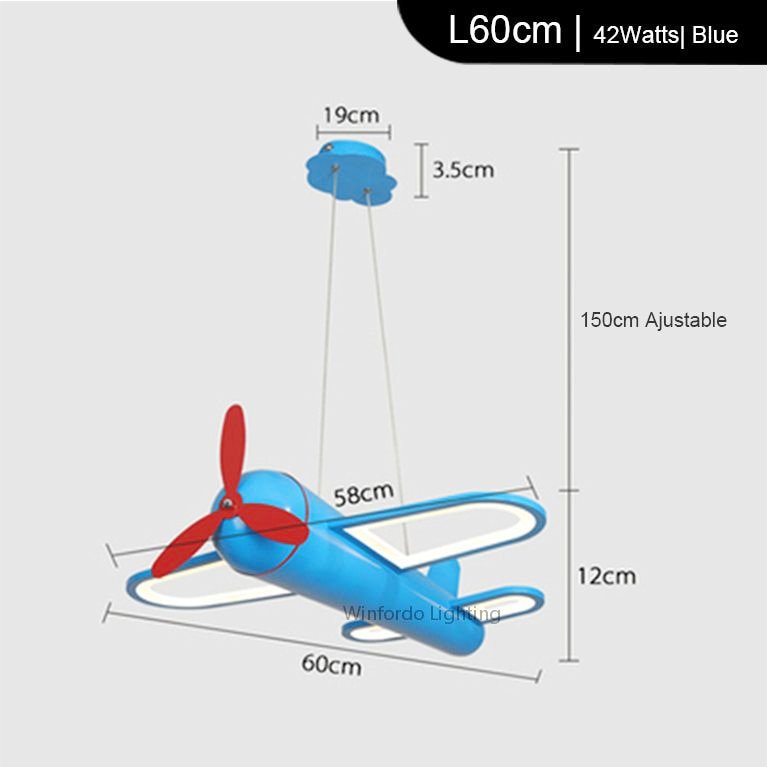 Aeroplane Helicopter Ceiling Light - Aviation-Inspired Decor-MinimalisticDecor.com