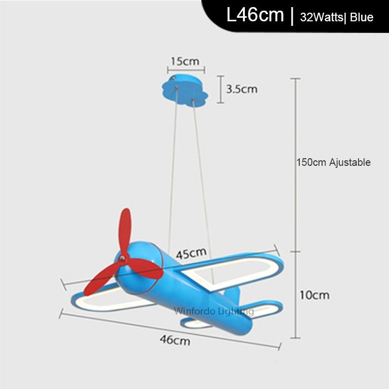 Aeroplane Helicopter Ceiling Light - Aviation-Inspired Decor-MinimalisticDecor.com