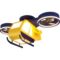 Aeroplane Light and Fan - Cool Your Room with Style-MinimalisticDecor.com