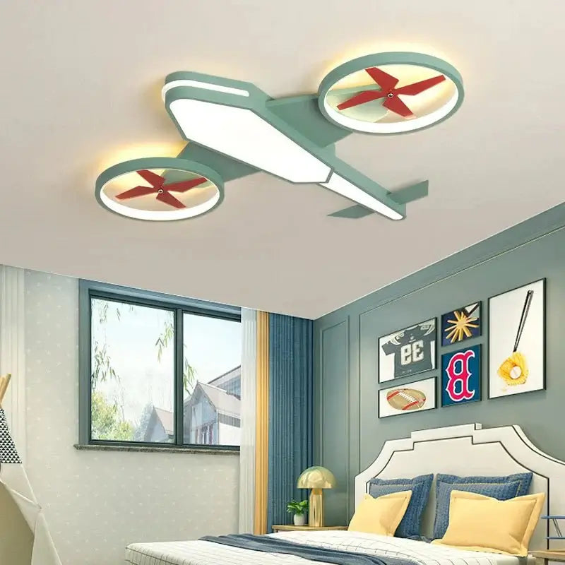 Aeroplane Light for Kids Room Decor-MinimalisticDecor.com