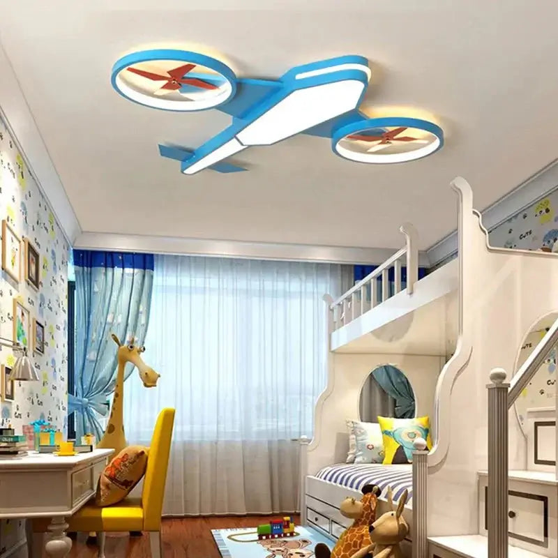 Aeroplane Light for Kids Room Decor-MinimalisticDecor.com