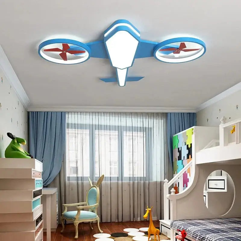 Aeroplane Light for Kids Room Decor-MinimalisticDecor.com