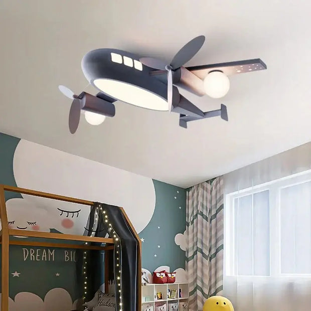 Aeroplane Lustre Ceiling Light for Kids Room-MinimalisticDecor.com