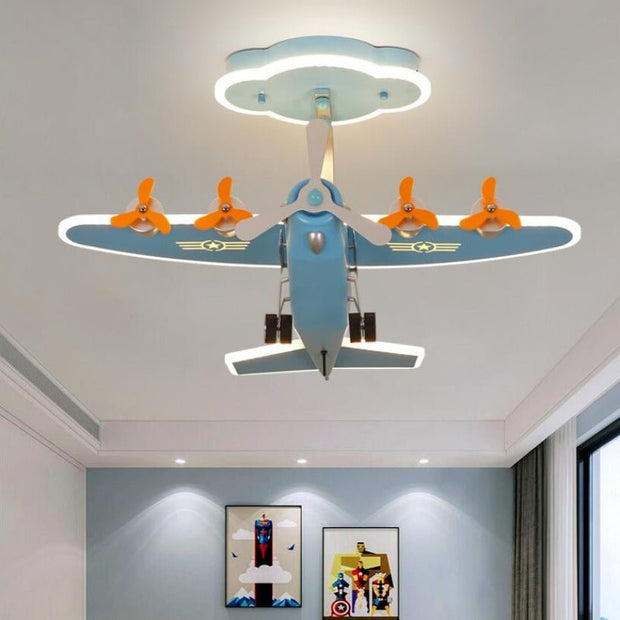 Airplane Air Force One Ceiling Light for Kids Room-MinimalisticDecor.com