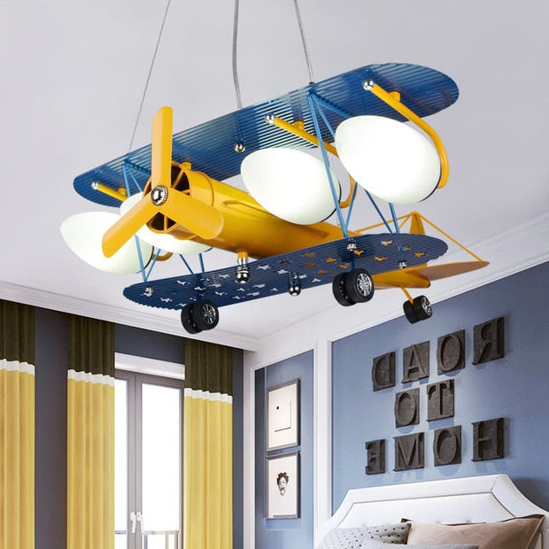 Airplane LED Light with Fan - Enjoy Comfortable Lighting-MinimalisticDecor.com