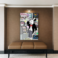Alec Monopoly ATM Machine Canvas Wall Art-MinimalisticDecor.com
