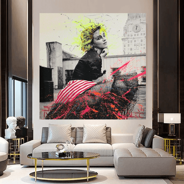 Alec Singer Madonna Canvas Wall Art-MinimalisticDecor.com