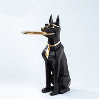 Alsatian Dog Tray Decoration Statue: Exquisite Home Décor-MinimalisticDecor.com