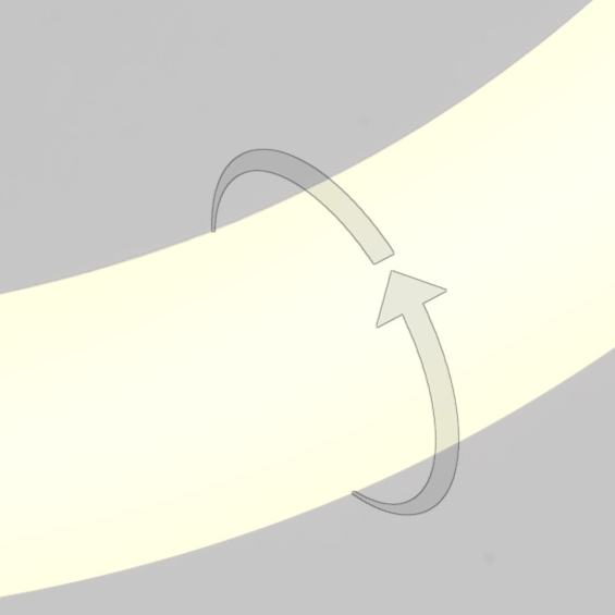 Aluminium Black Rings Long pendant lamp-MinimalisticDecor.com