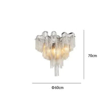Aluminium Fringed Chandelier: Elegant and Timeless Design-MinimalisticDecor.com