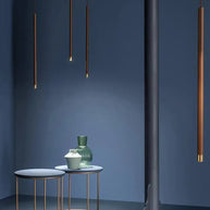 Aluminium Minimalist LED Staircase Chandelier – Cord Pendant Light-MinimalisticDecor.com