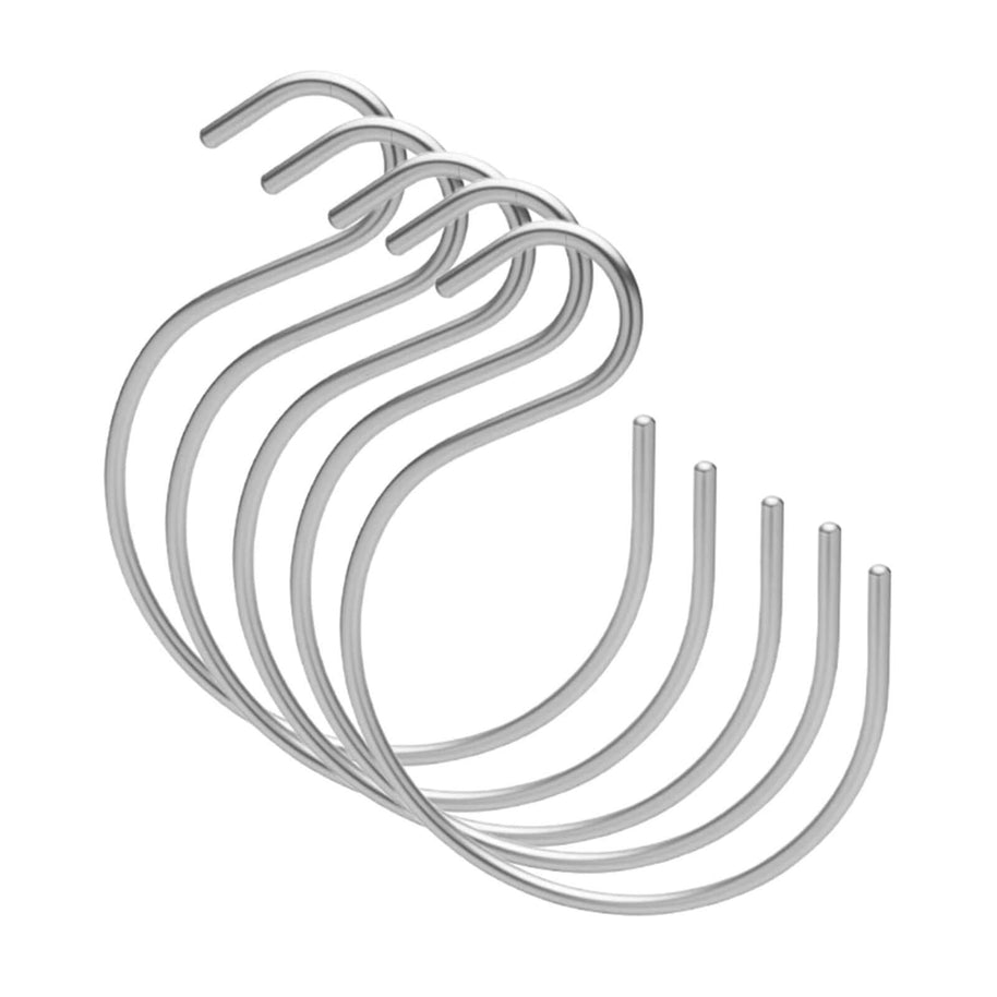 Aluminum Alloy 5pcs S-Shape Hooks Hangers-MinimalisticDecor.com