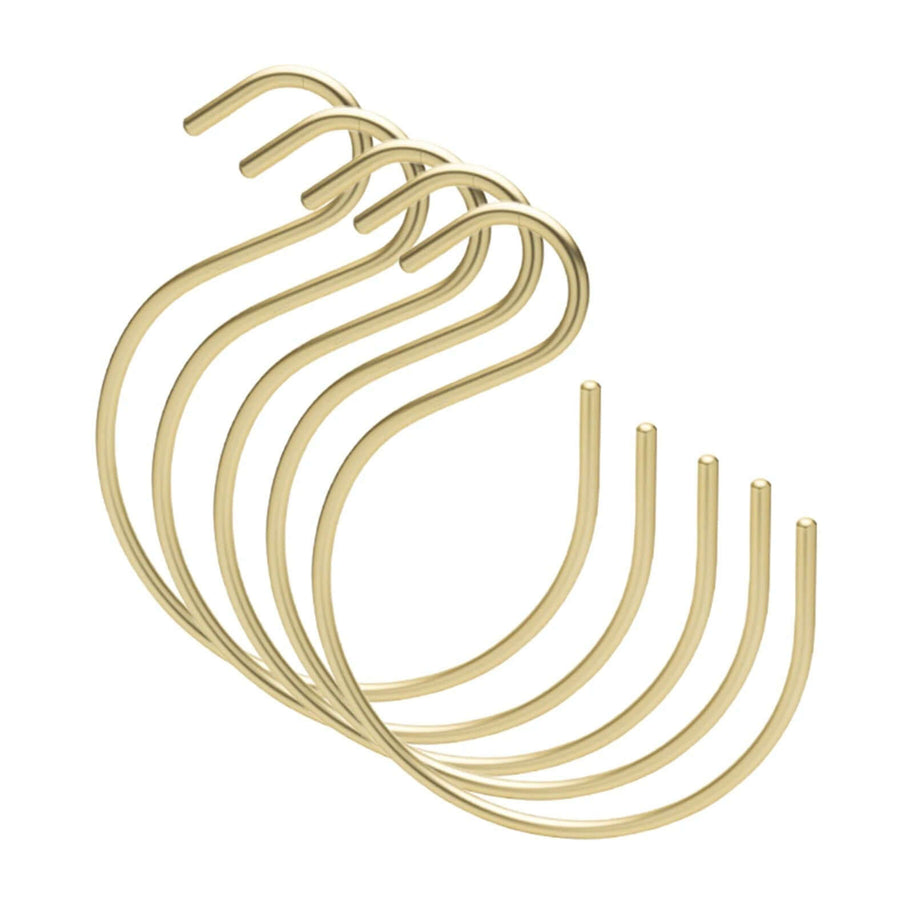 Aluminum Alloy 5pcs S-Shape Hooks Hangers-MinimalisticDecor.com