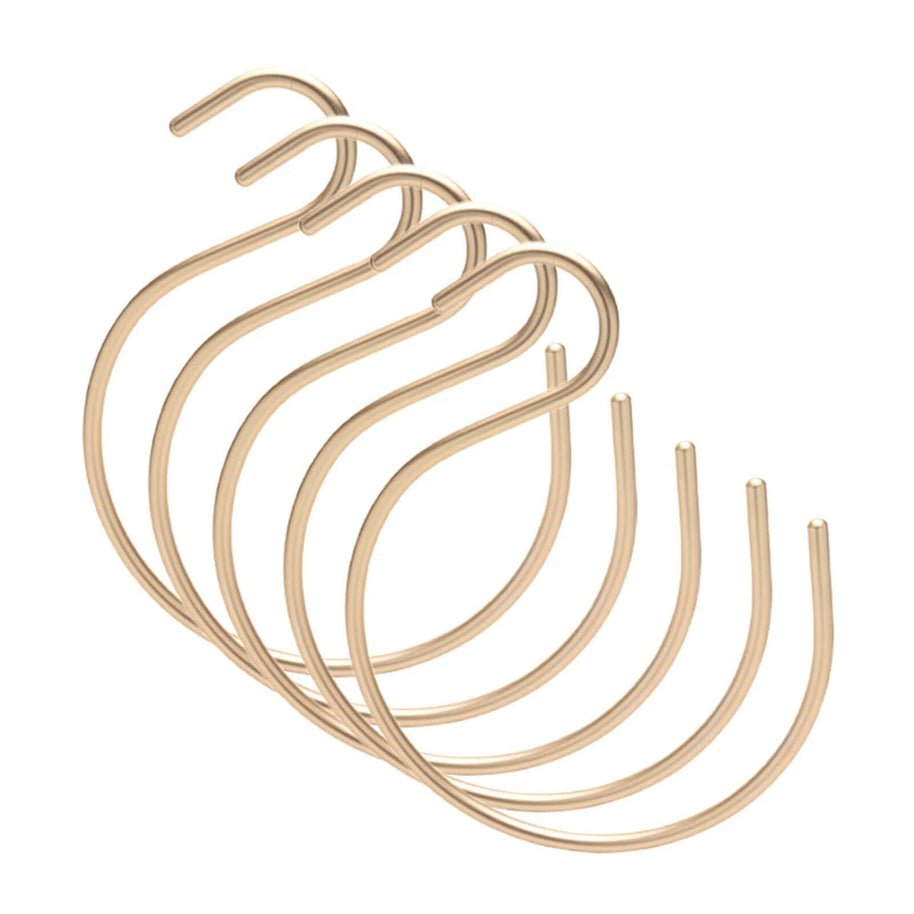 Aluminum Alloy 5pcs S-Shape Hooks Hangers-MinimalisticDecor.com