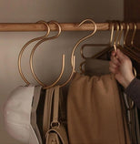 Aluminum Alloy 5pcs S-Shape Hooks Hangers-MinimalisticDecor.com