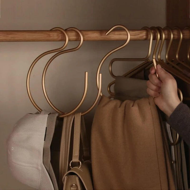 Aluminum Alloy 5pcs S-Shape Hooks Hangers-MinimalisticDecor.com