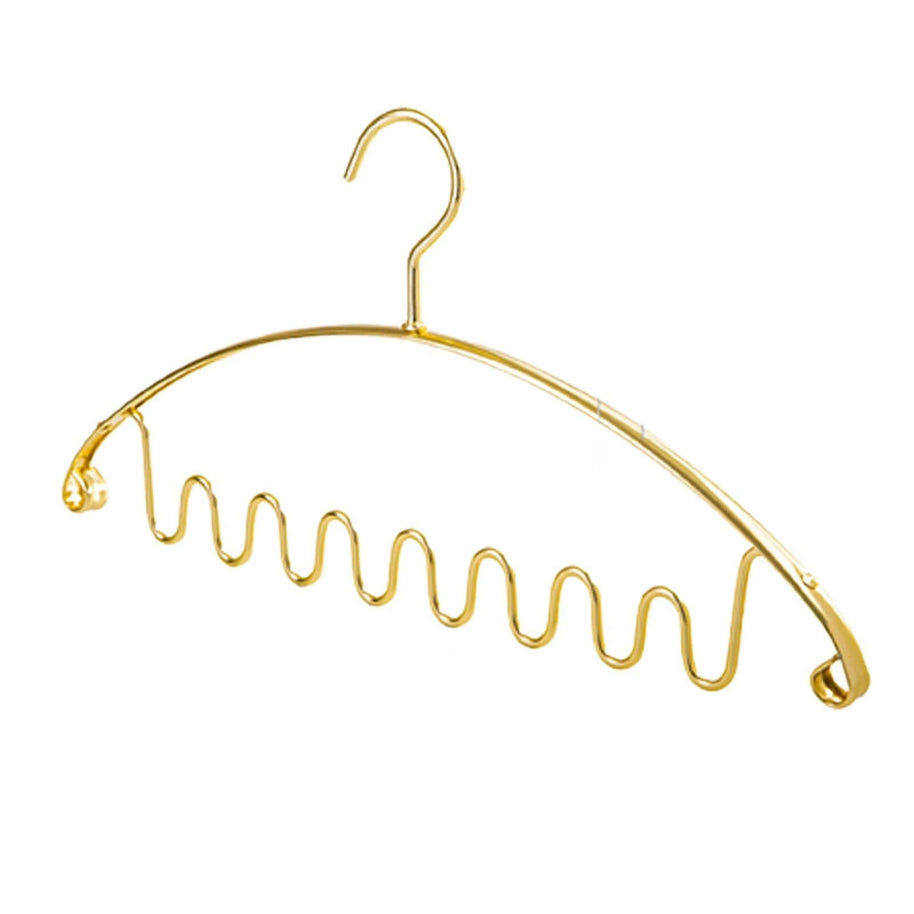 Aluminum Alloy Wave Shaped 5pcs Clothes Hanger-MinimalisticDecor.com