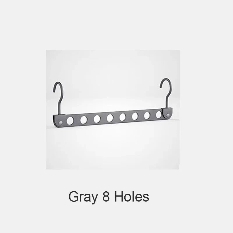 Aluminum Rotatable Clothes Hanger – 6/8 Holes-MinimalisticDecor.com