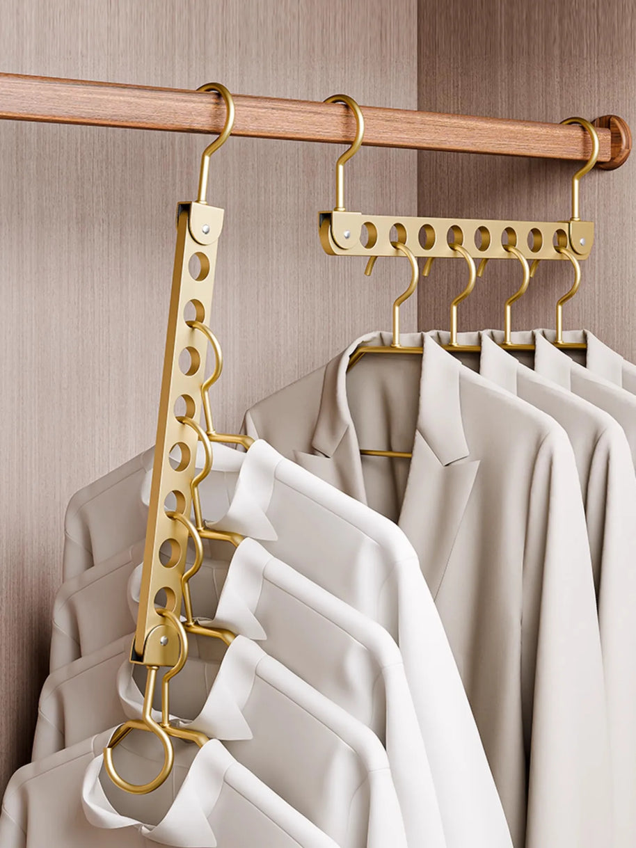 Aluminum Rotatable Clothes Hanger – 6/8 Holes-MinimalisticDecor.com
