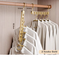 Aluminum Rotatable Clothes Hanger – 6/8 Holes-MinimalisticDecor.com