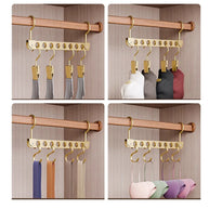 Aluminum Rotatable Clothes Hanger – 6/8 Holes-MinimalisticDecor.com
