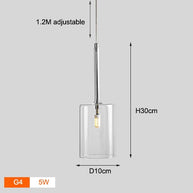 Amp up Your Décor with Glass Pendant Hanging Lights-MinimalisticDecor.com
