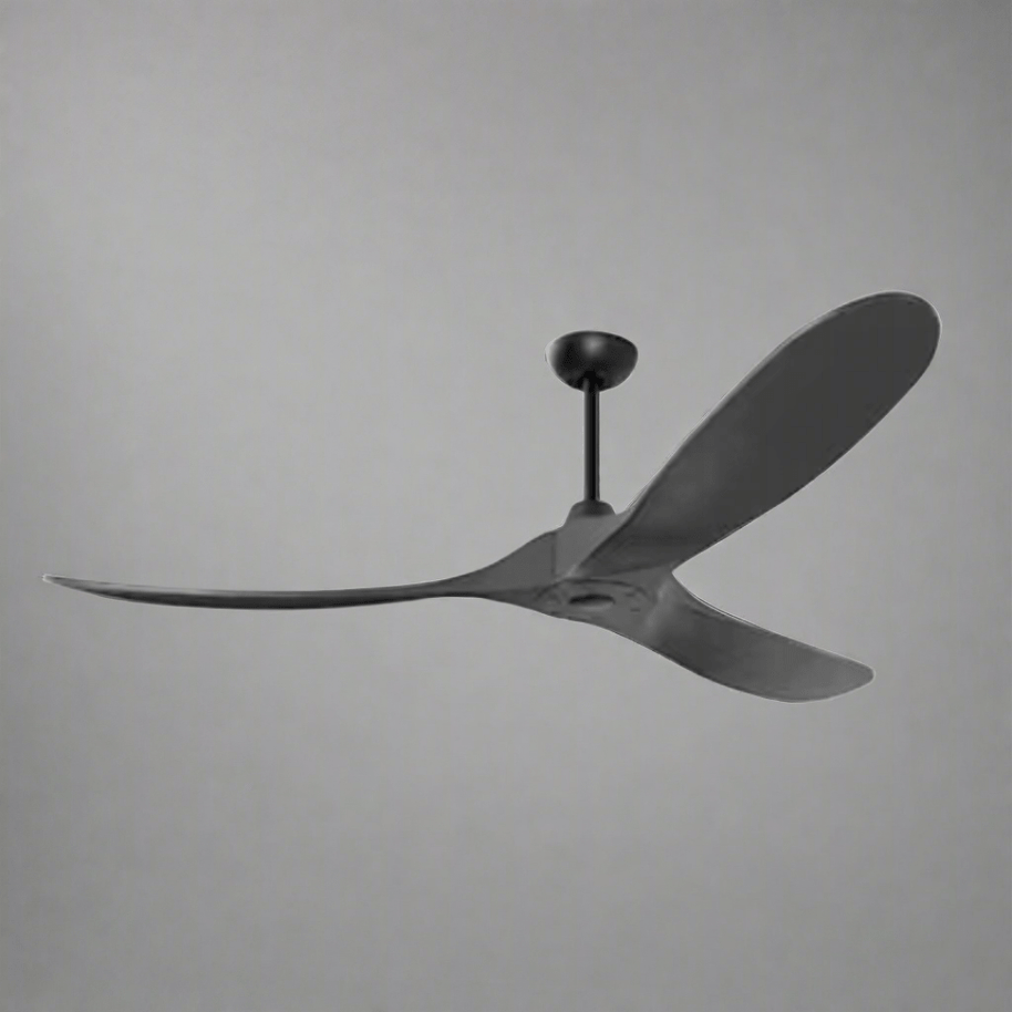 Antique Wooden Blades Large Fan Remote Controlled (2024 Edition)-MinimalisticDecor.com