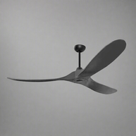 Antique Wooden Blades Large Fan Remote Controlled (2024 Edition)-MinimalisticDecor.com