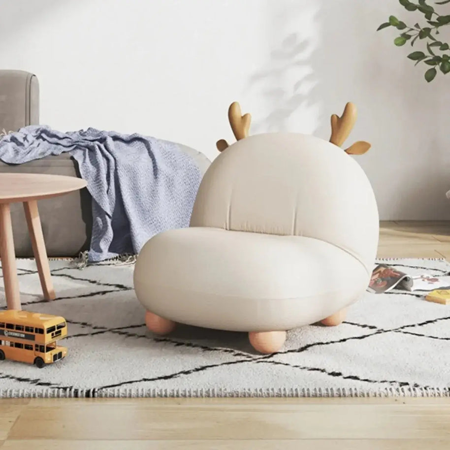 Antler Hug Kids Sofa – Deer-Inspired Comfort for Little Dreamers-MinimalisticDecor.com