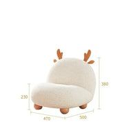 Antler Hug Kids Sofa – Deer-Inspired Comfort for Little Dreamers-MinimalisticDecor.com