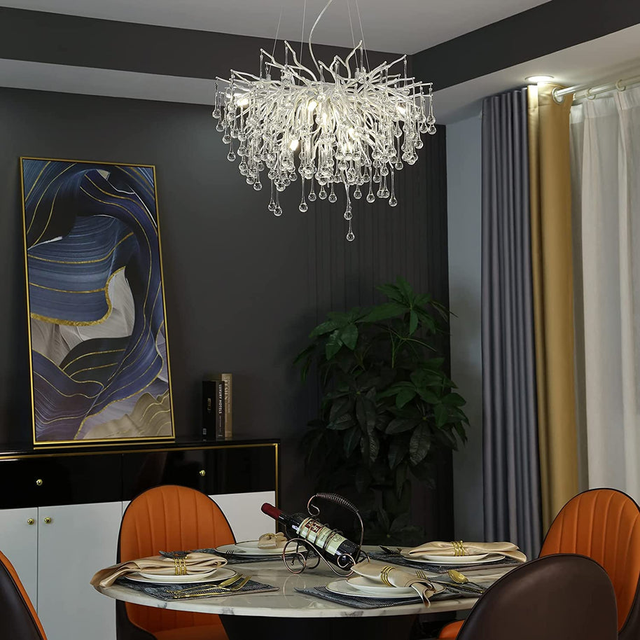 Artpad Rectangular Crystal Chandelier-MinimalisticDecor.com
