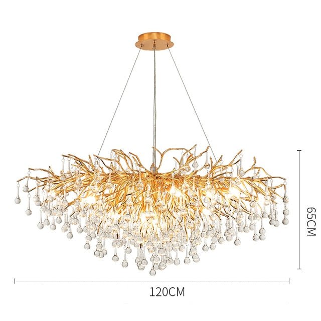 Artpad Rectangular Crystal Chandelier-MinimalisticDecor.com
