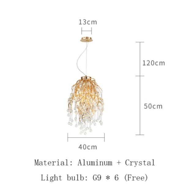 Artpad Rectangular Crystal Chandelier-MinimalisticDecor.com