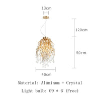 Artpad Rectangular Crystal Chandelier-MinimalisticDecor.com