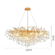 Artpad Rectangular Crystal Chandelier-MinimalisticDecor.com